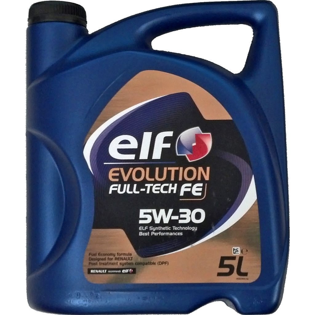 Моторное масло ELF EVOL Full-Tech FE 5w30, 5 л 213935-5 Renault - купить в  Санрено, Нижний Новгород для ТО